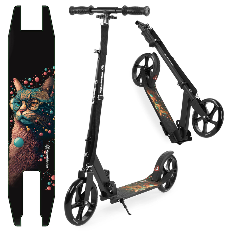 Scooter urbana de duas rodas VIBE Black HyperMotion - 100kg