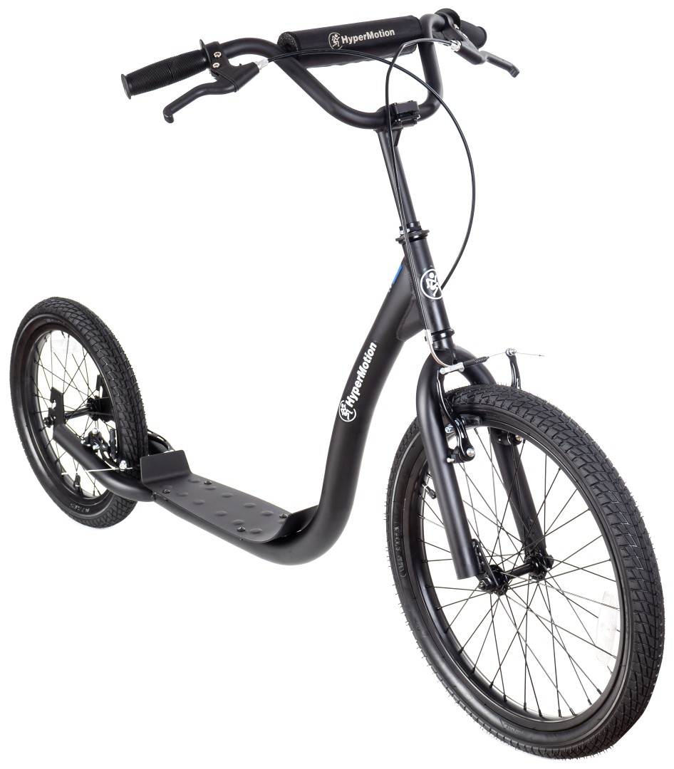 Scooter urbana HyperMotion RIVA com rodas infláveis de 50 cm e 40 cm