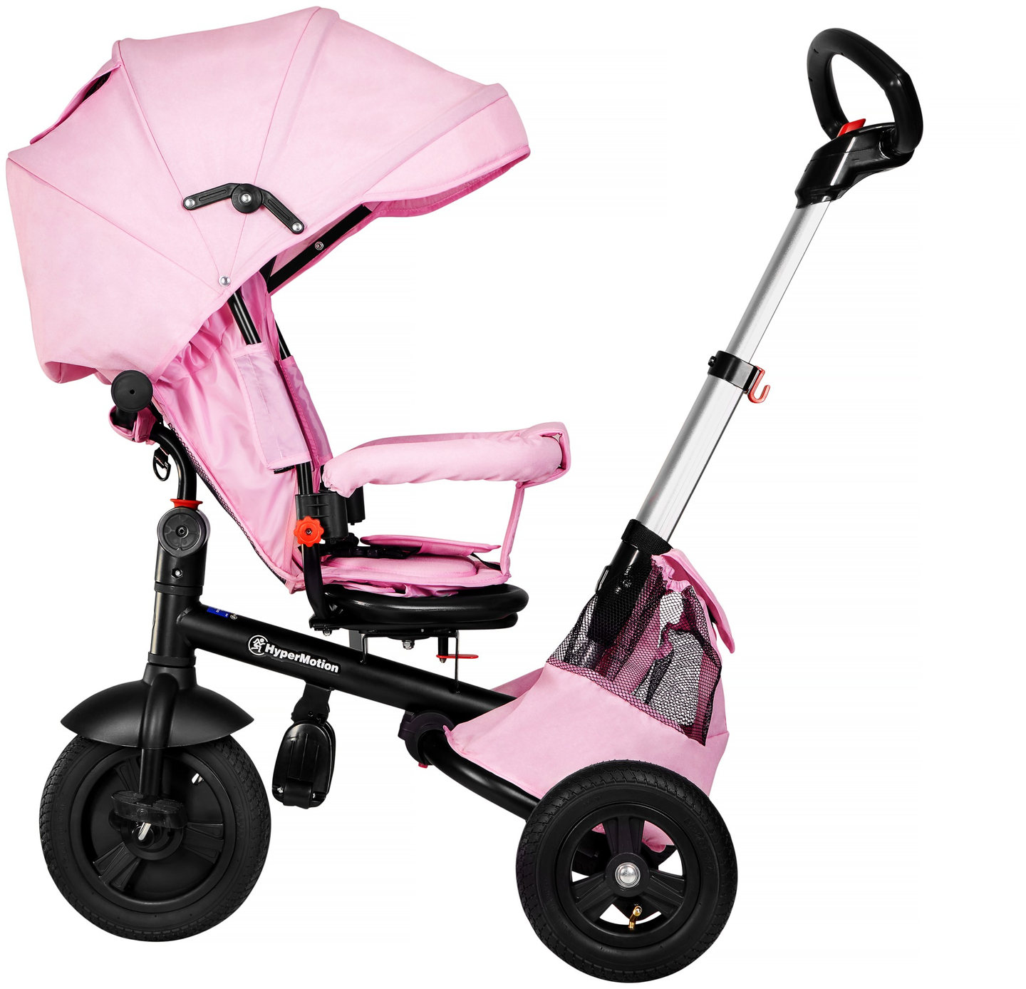 Triciclo Tobi Velar + capa de chuva - rosa