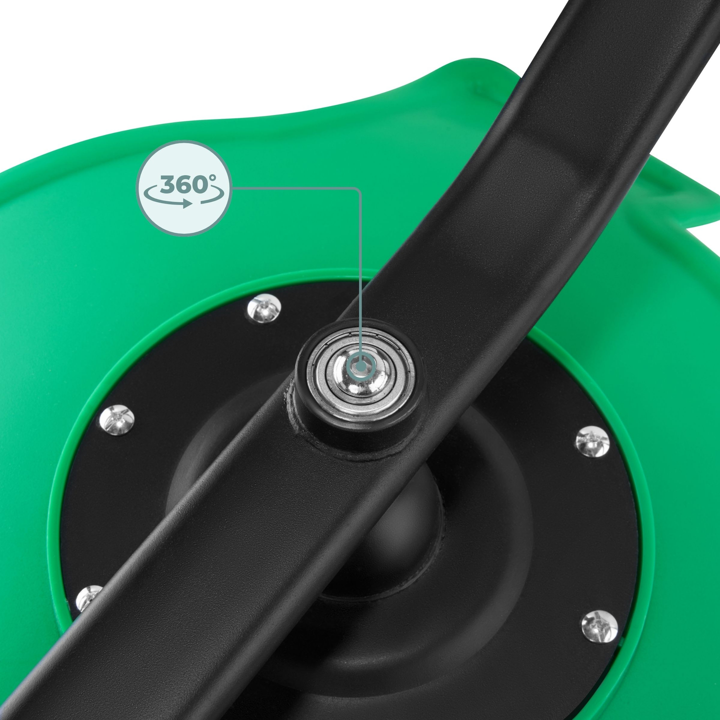 Mini carrossel para crianças Peixe - cor verde