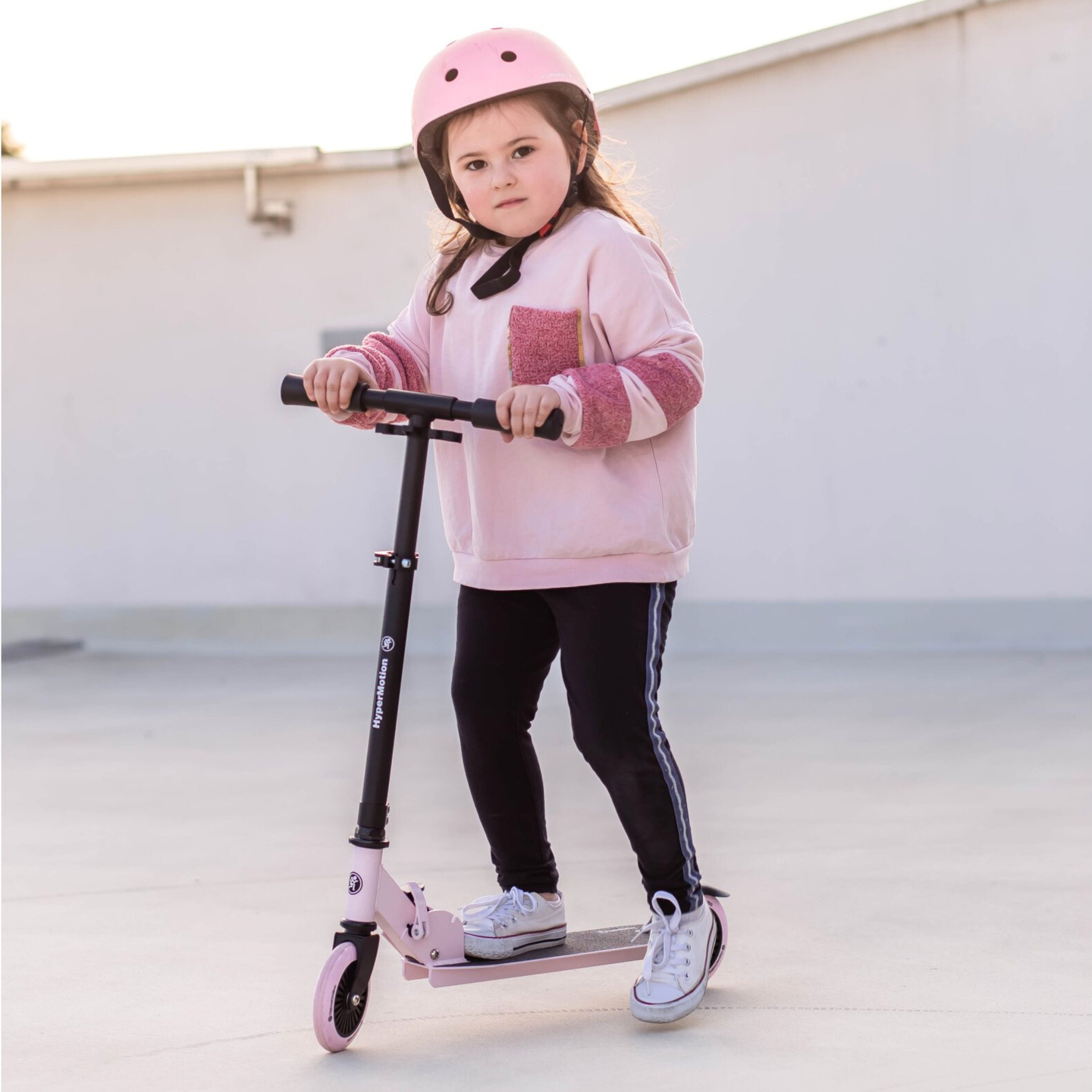 Scooter de duas rodas WILLY 3-8 anos da HyperMotion - rosa