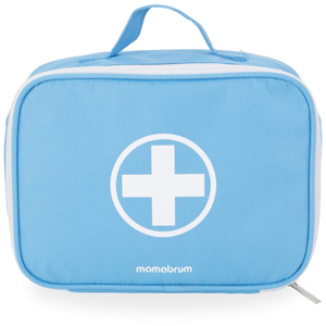 Conjunto de madeira para um pequeno médico