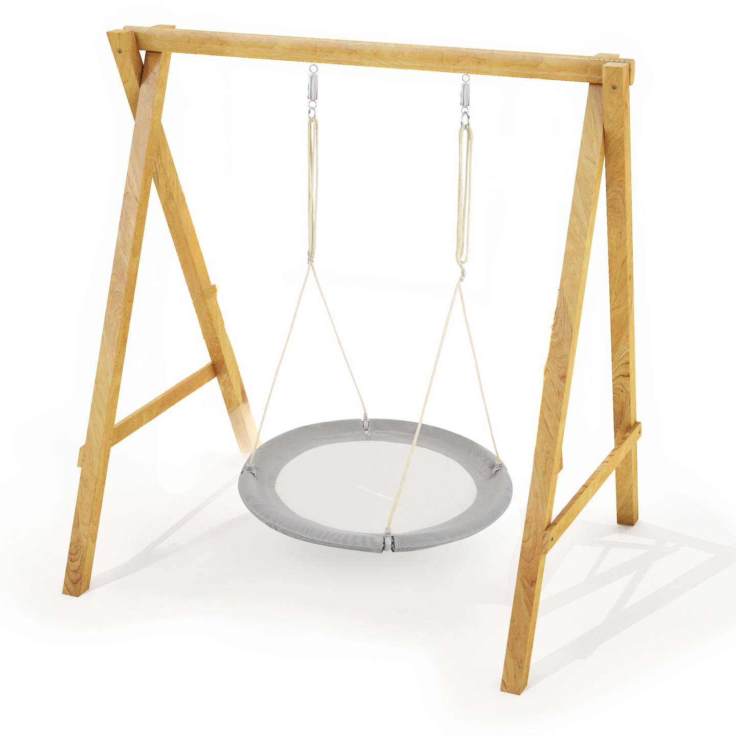 Baloiço ninho de cegonha HyperMotion - 100 cm de diâmetro, cor cinzenta