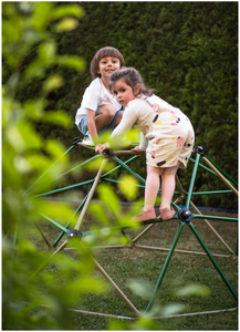 Cúpula de escalada HyperMotion para crianças XL, Geodome, playground de jardim, diâmetro: 1,8 m