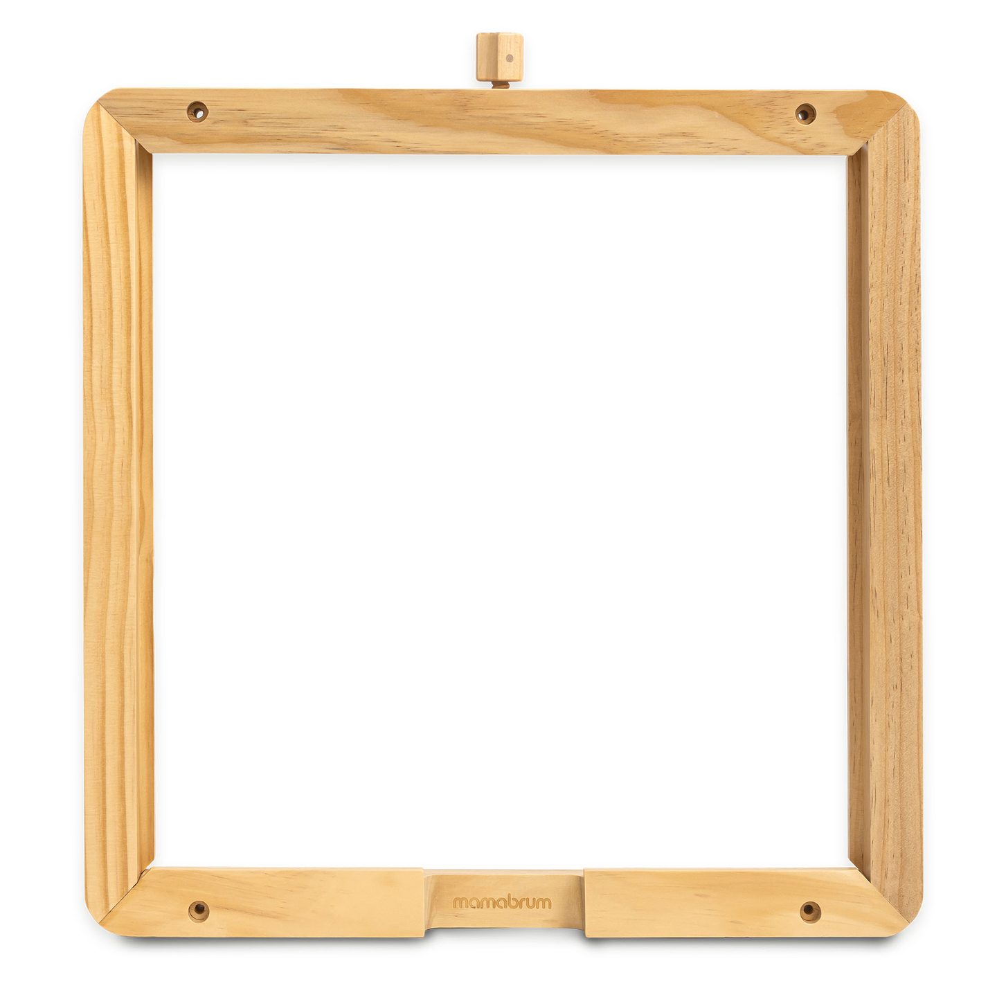 Moldura de madeira para parede - para montagem de quadros educativos Mamabrum