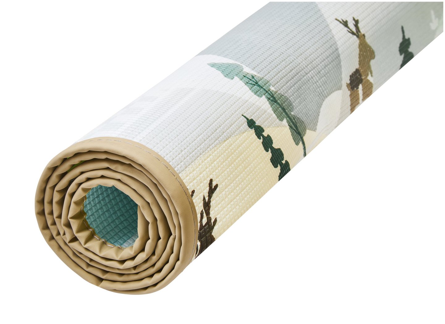 Tapete de espuma dupla face - terra / cidade de conto de fadas - 180x120x0,5cm