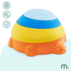 Percurso sensorial para crianças - Tartaruga colorida