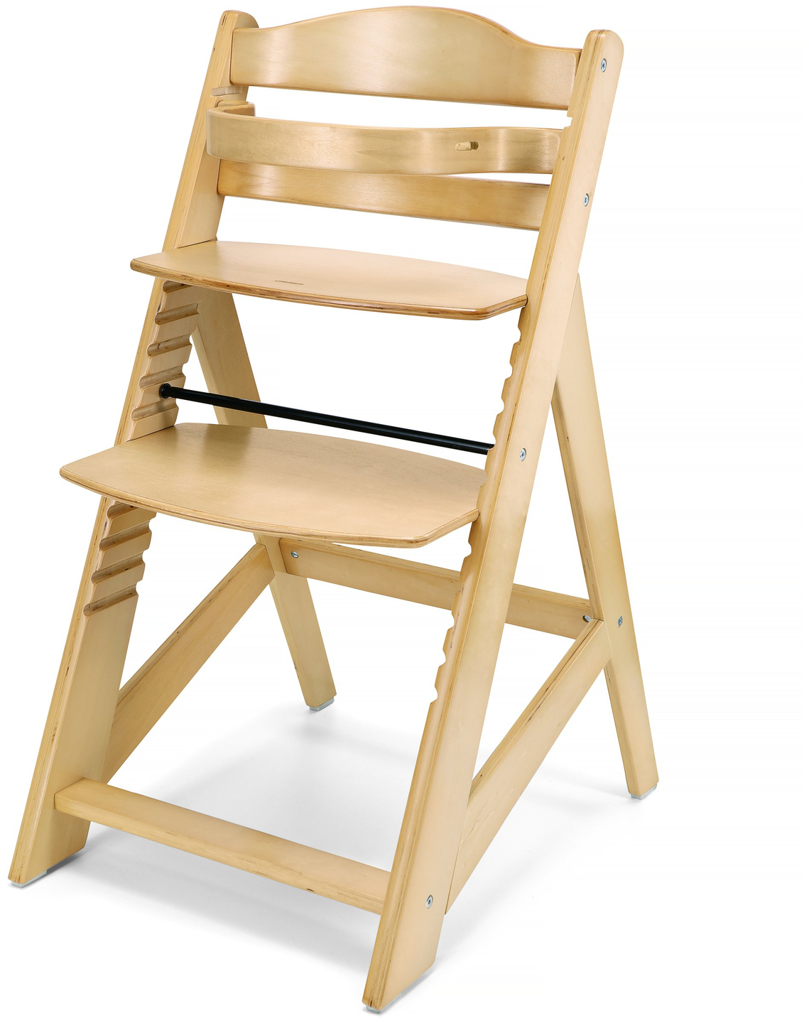 Cadeira de alimentação de madeira Moby-System WOODY - cor madeira natural