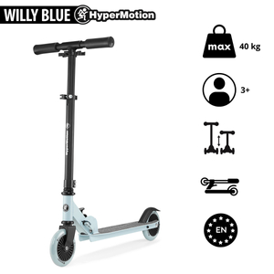 Scooter de duas rodas WILLY 3-8 anos da HyperMotion - hortelã