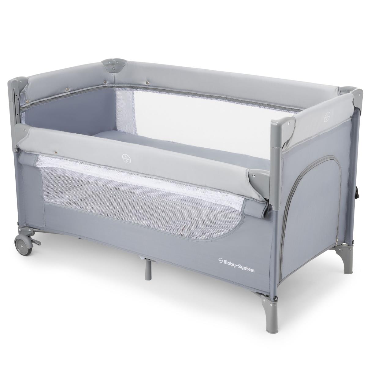 Berço de transporte Closely 3 em 1 com mesa muda-fraldas, colchão e saco de transporte