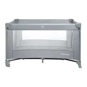 Berço de viagem portátil Happy Traveler BASIC - cinza