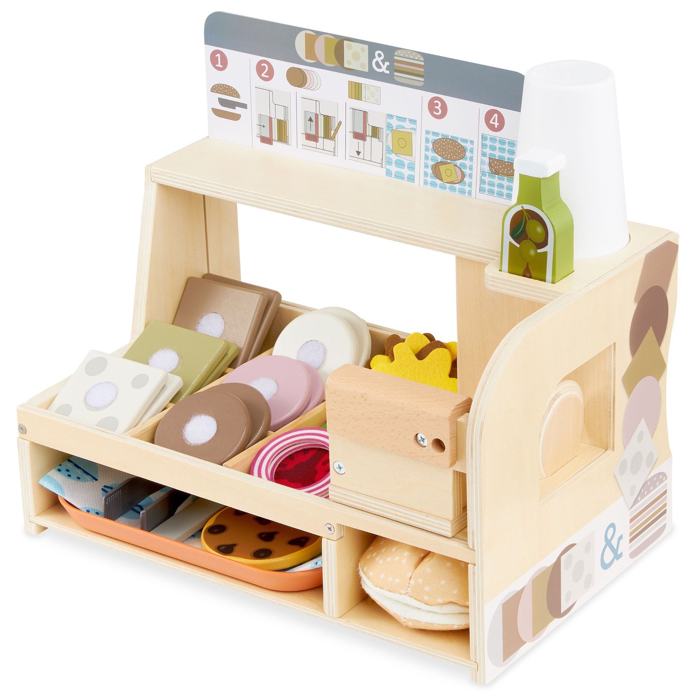 Sanduicheria de madeira - restaurante