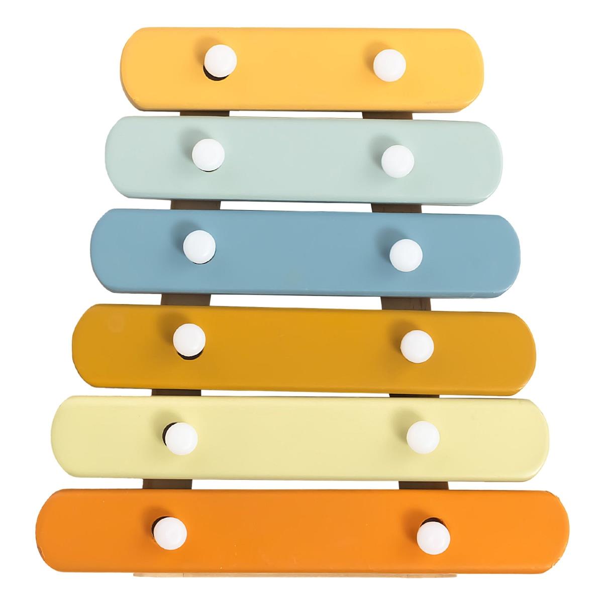 Conjunto de instrumentos para crianças com motivo de elefante