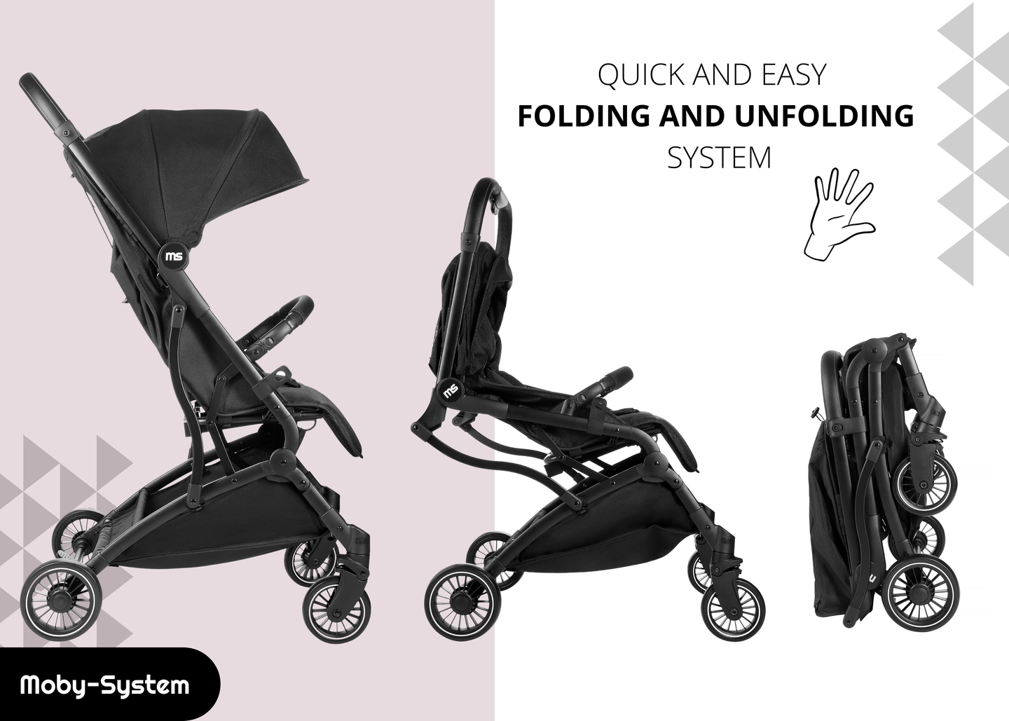 Carrinho de passeio LENA Moby-System