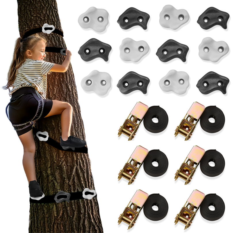 Kit de arvorismo HyperMotion - 18 itens