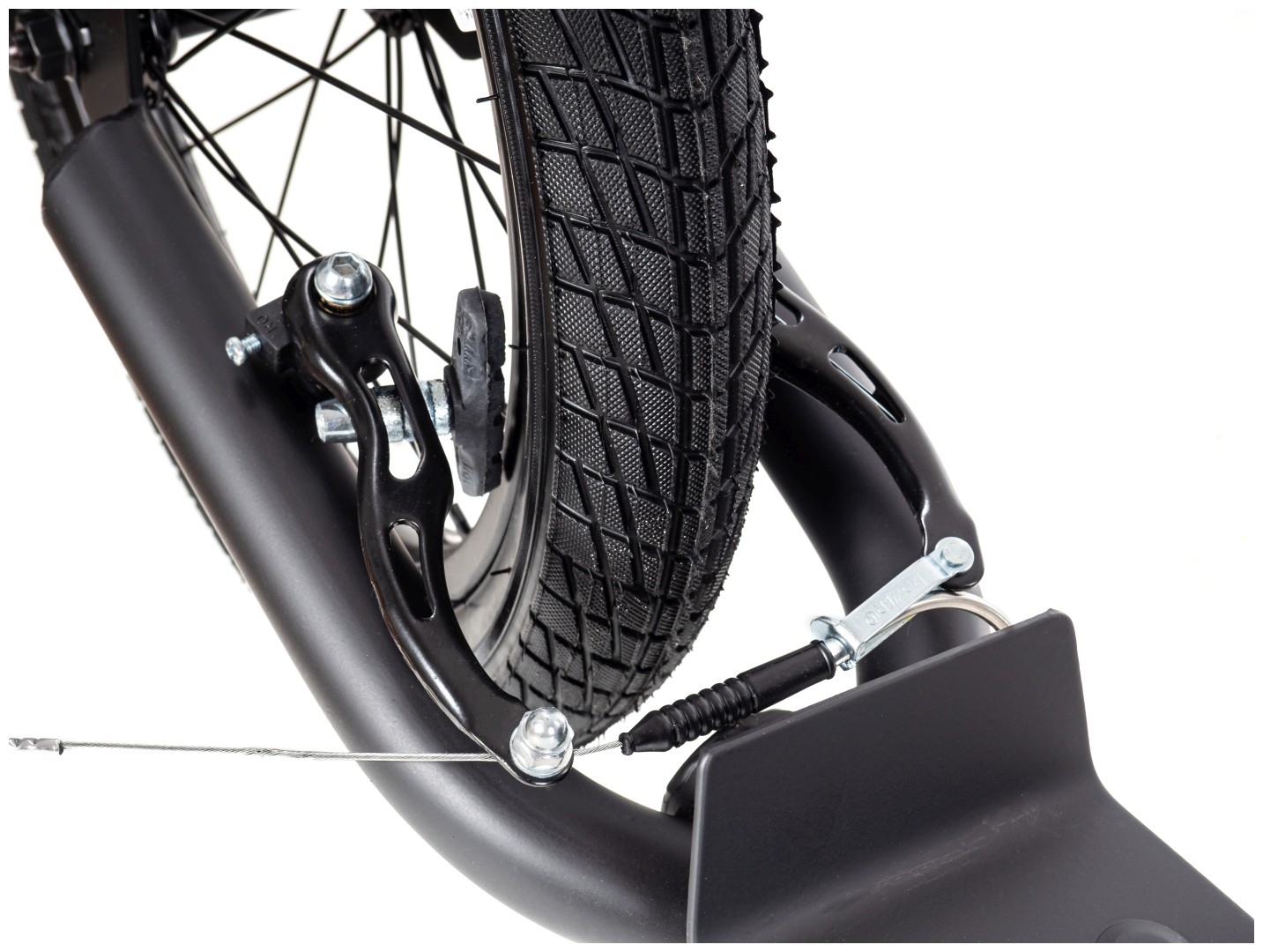 Scooter urbana HyperMotion RIVA com rodas infláveis de 50 cm e 40 cm