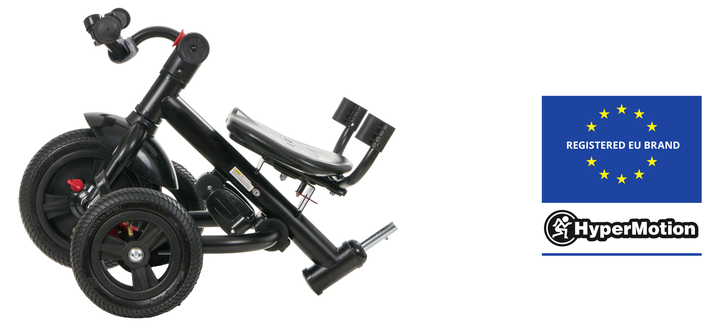 Triciclo Tobi Velar + capa de chuva - rosa