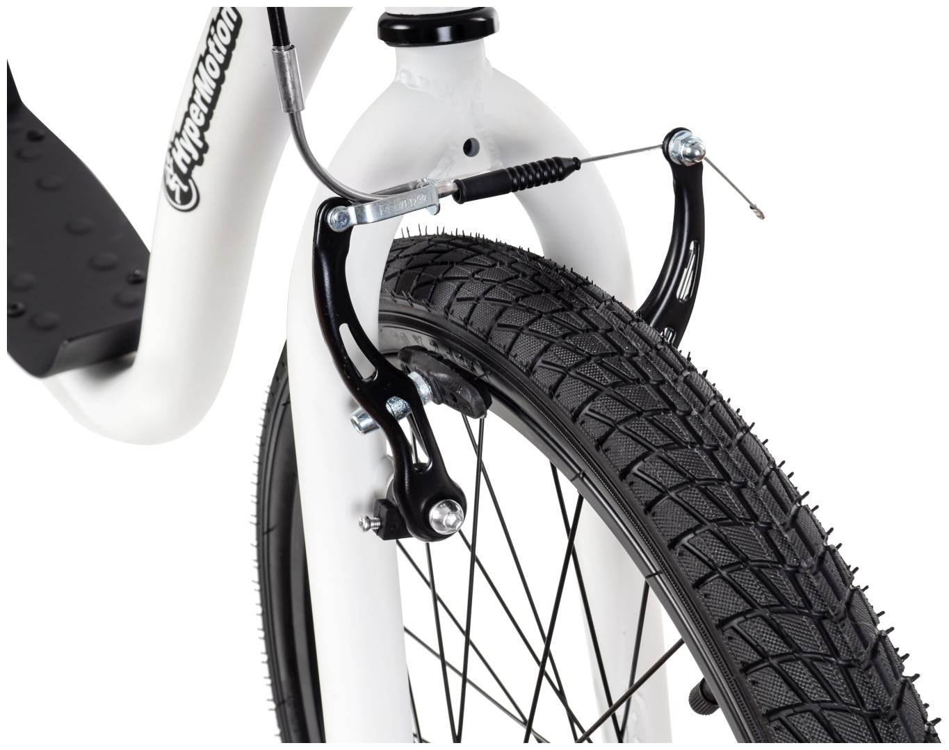 Scooter urbana HyperMotion RIVA com rodas infláveis de 50 cm e 40 cm