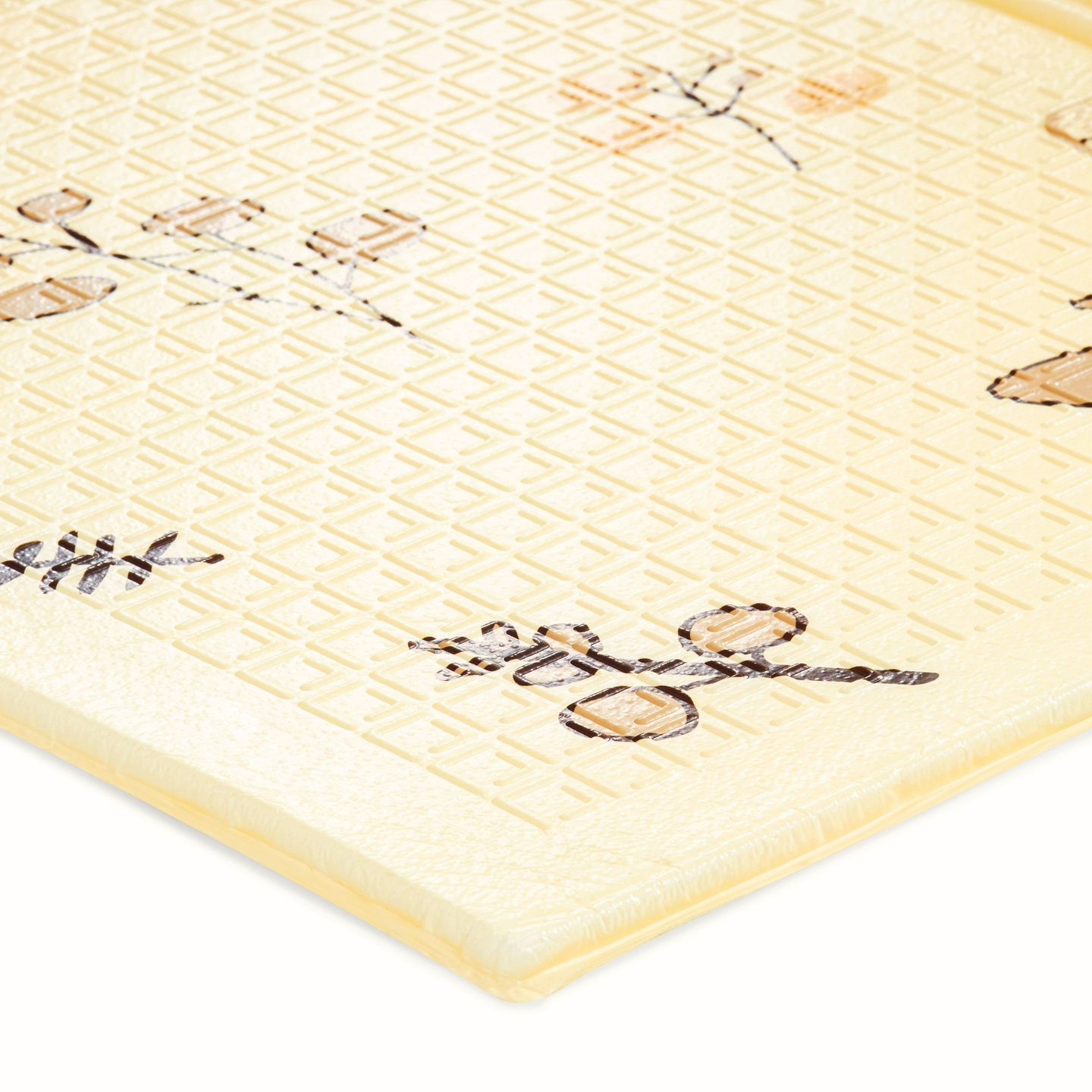 Tapete de espuma dobrável dupla face 180 x 120 x 1cm - Magic Forest/Autumn Streets - boho