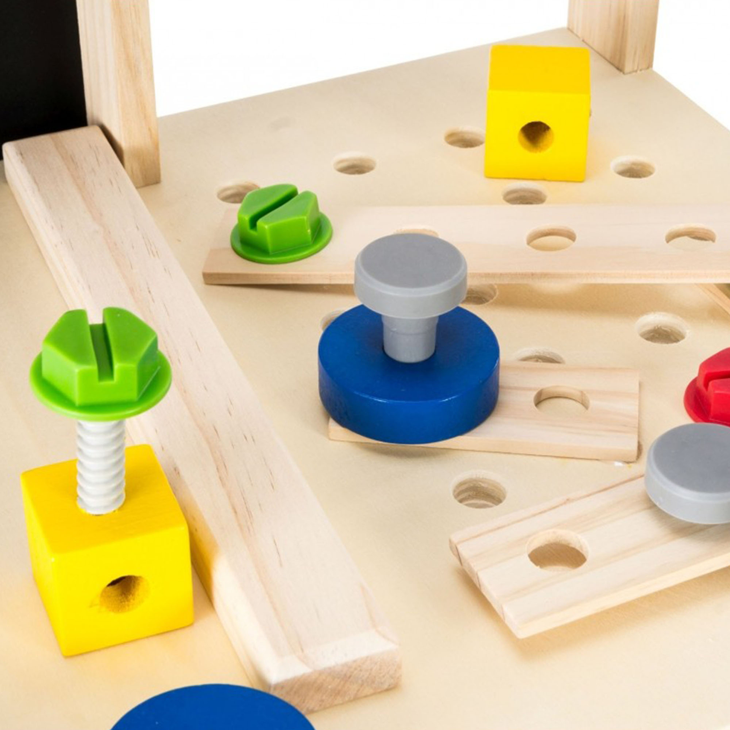 Kit DIY de madeira XXL - 75 elementos