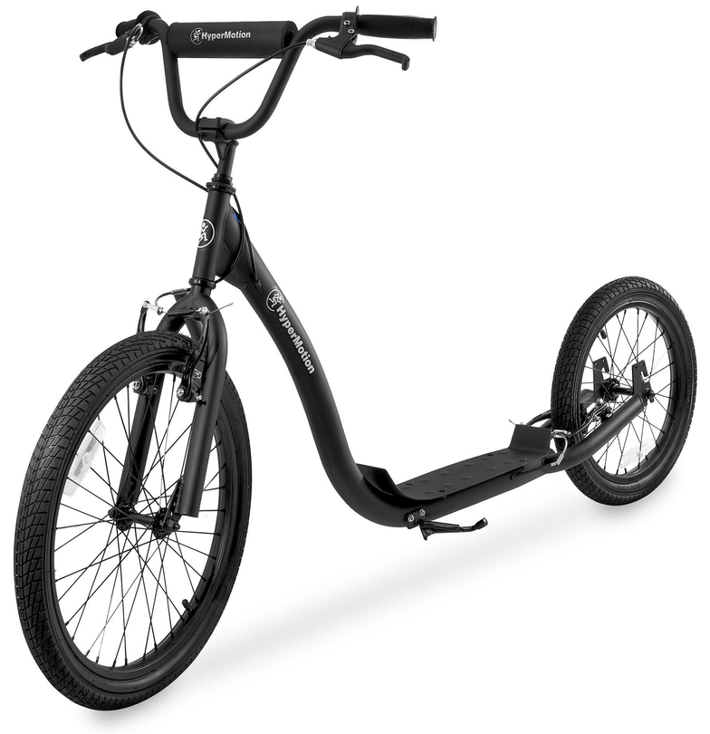 Scooter urbana HyperMotion RIVA com rodas infláveis ​​de 50 cm e 40 cm