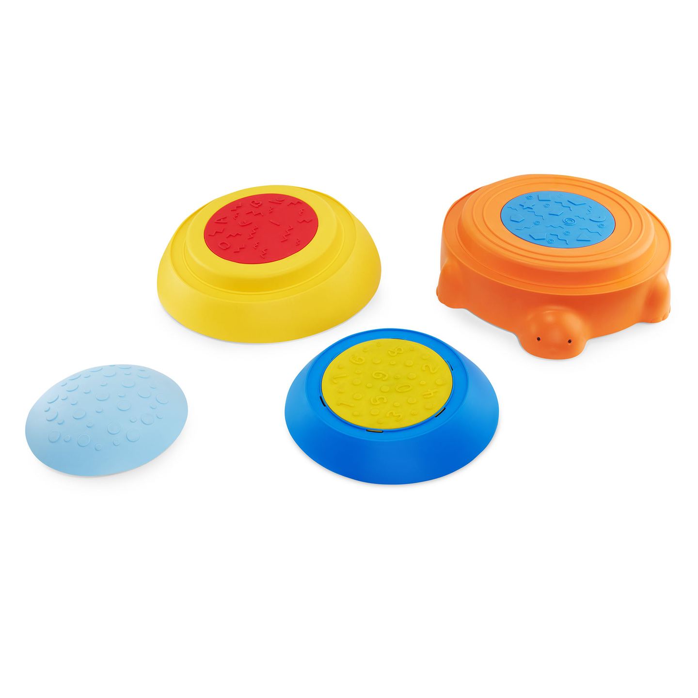 Percurso sensorial para crianças - Tartaruga colorida