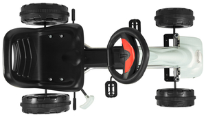 Kart a pedal CHESTER - passeio para crianças de 3 a 6 anos - cinza