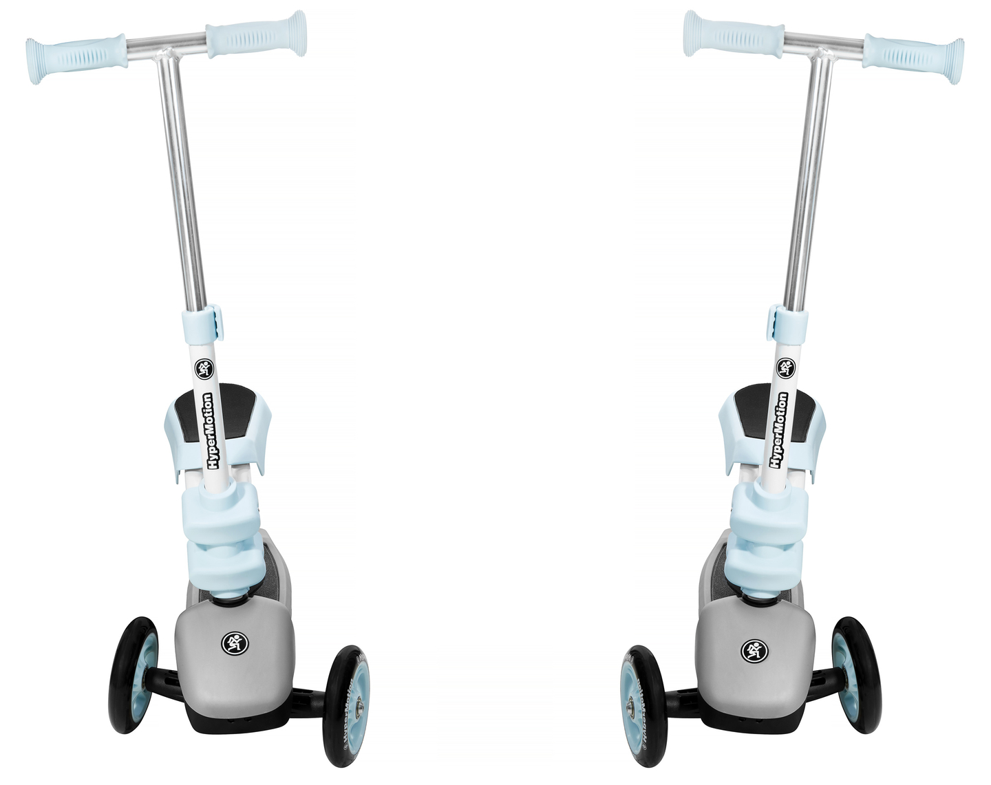 Scooter de equilíbrio de três rodas 3 em 1 HyperMotion - azul
