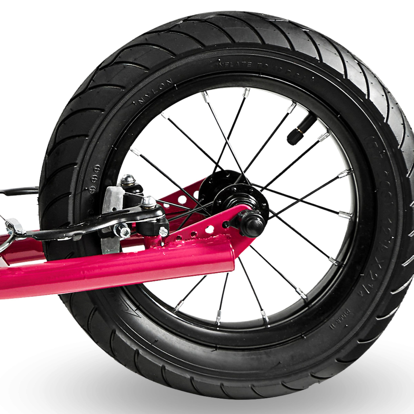 Scooter HyperMotion RUBY 12 (rodas infláveis de 30 cm) - fúcsia/magenta