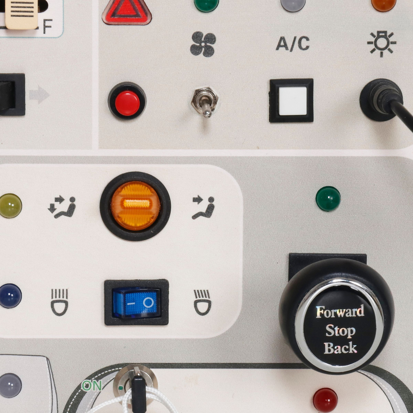 Tabuleiro de madeira Montessori para crianças pequenas - painel de instrumentos do carro