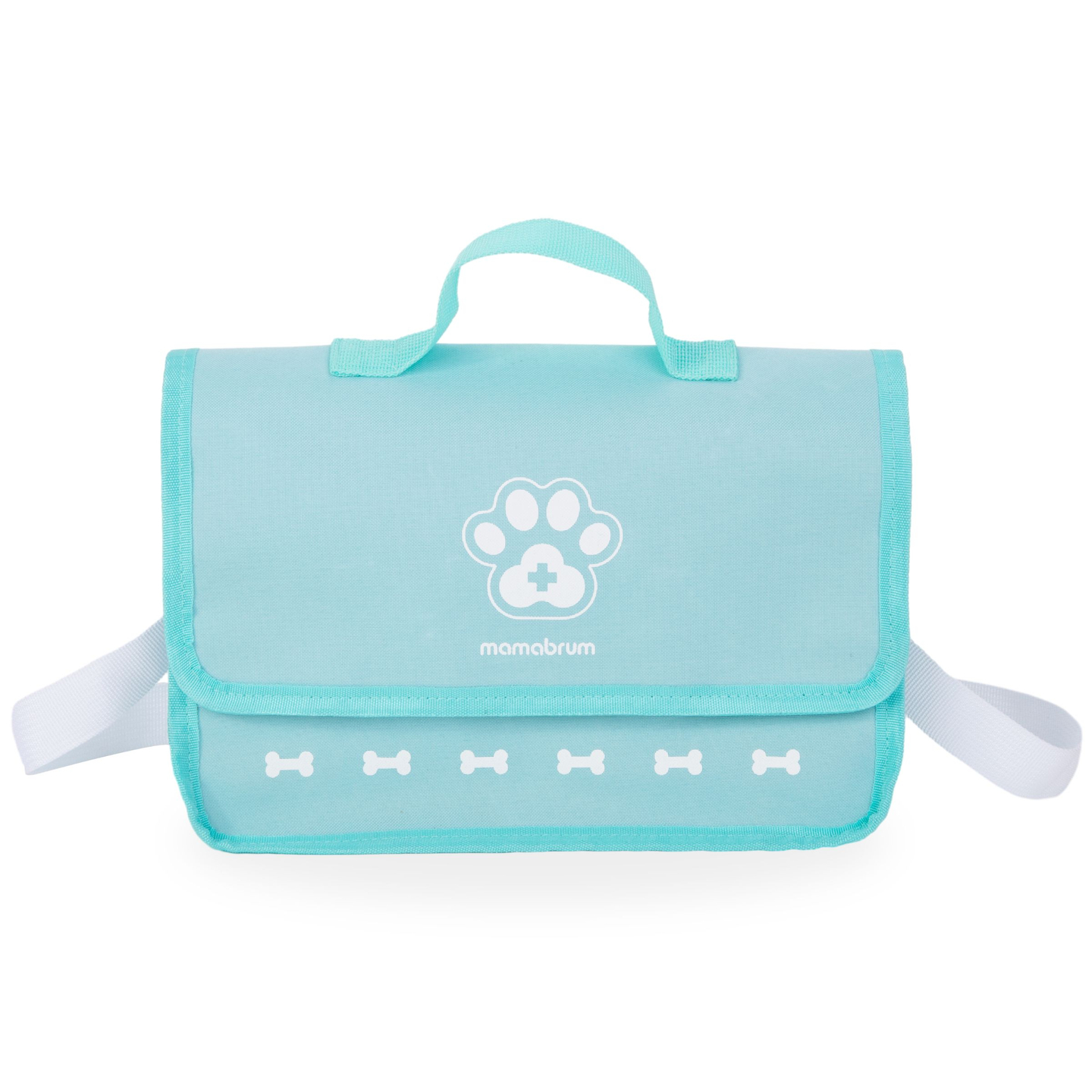 Conjunto veterinário de madeira