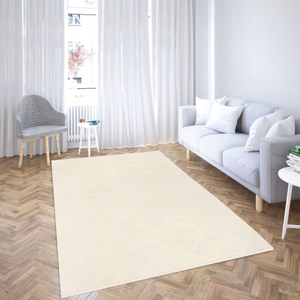 Tapete de espuma dobrável de dupla face 180 x 120 x 1cm - Charming Town/Sand Beige