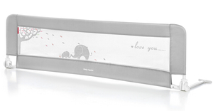 Grade protetora para cama - Grade para cama - cinza