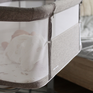 Cama lateral Moby-System LUNA 3 em 1 - cinza