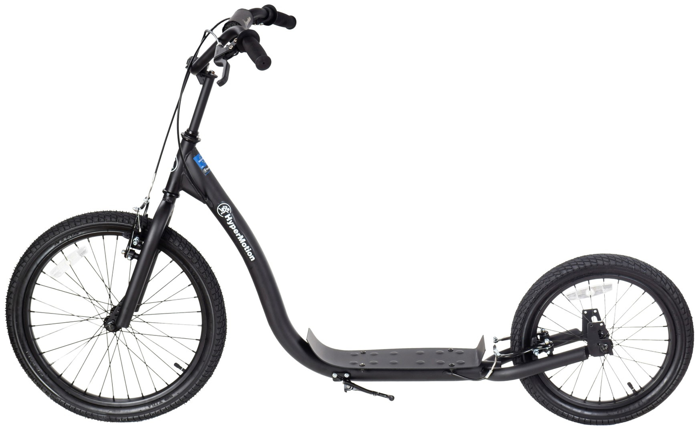 Scooter urbana HyperMotion RIVA com rodas infláveis de 50 cm e 40 cm