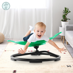 Mini carrossel para crianças Peixe - cor verde