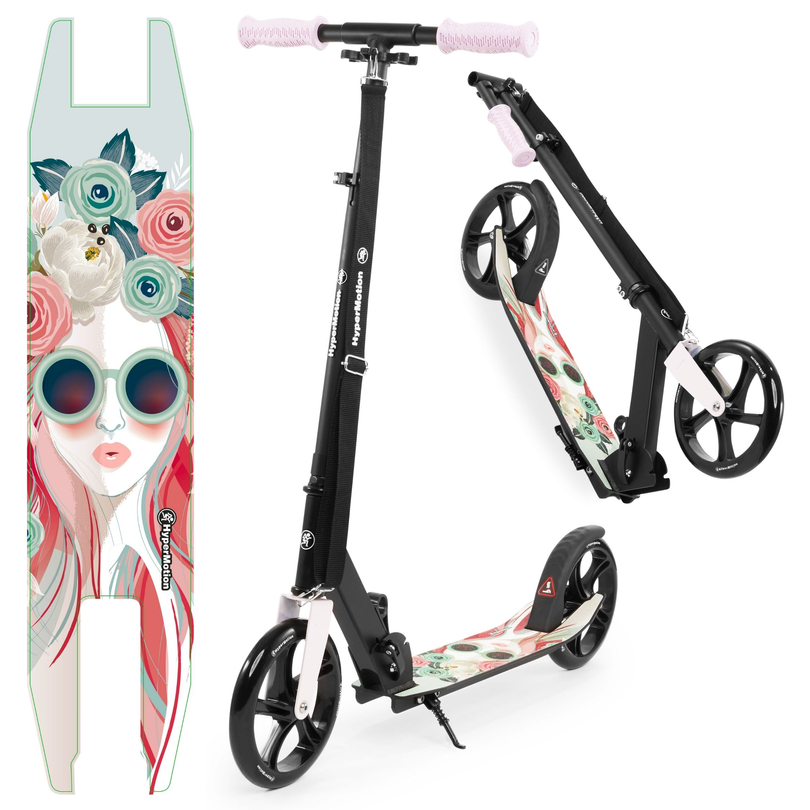 Scooter urbana de duas rodas VIBE Pink HyperMotion - 100 kg