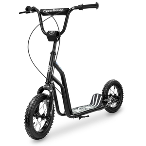 Scooter HyperMotion VIVA 12 (rodas infláveis de 30 cm) - Preto