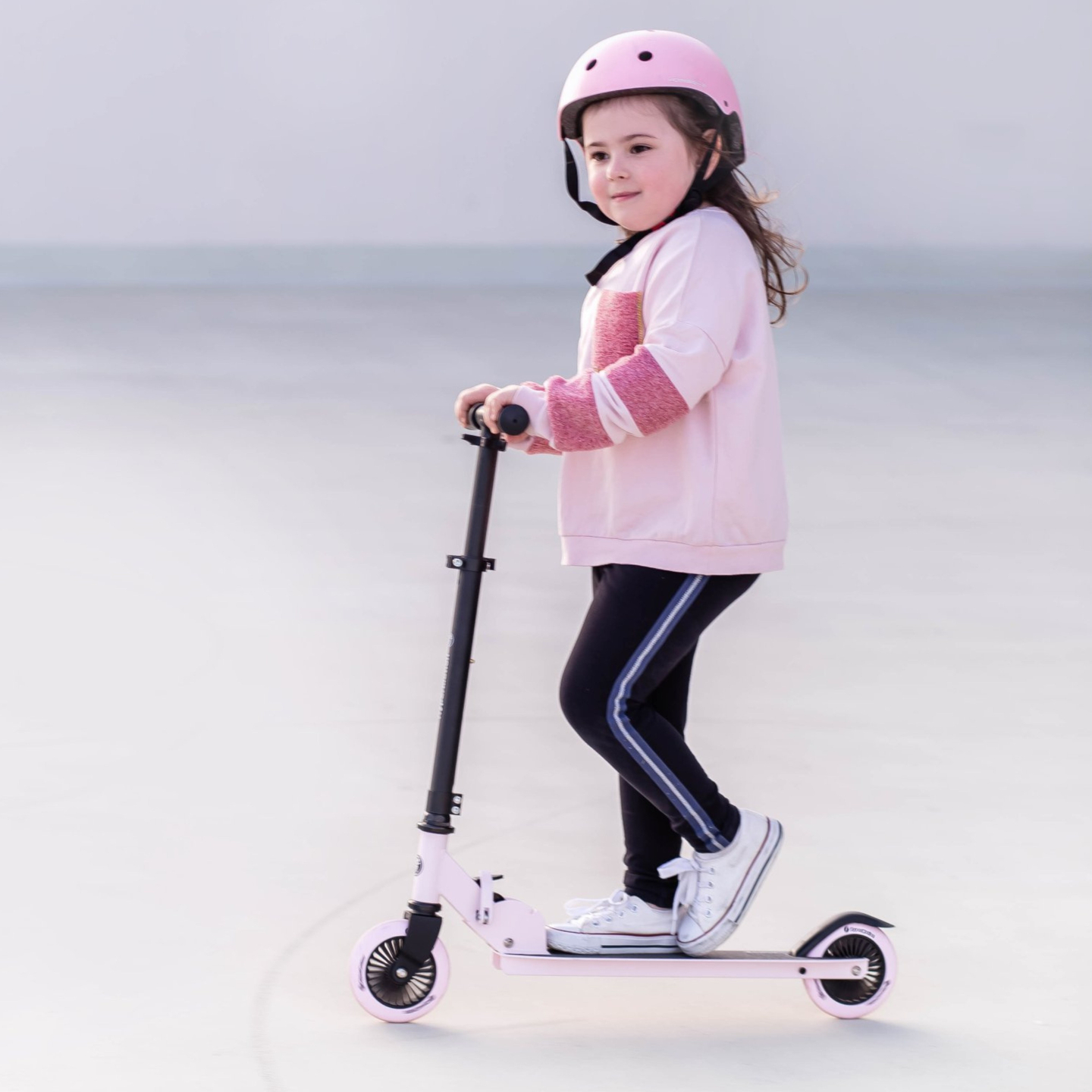 Scooter de duas rodas WILLY 3-8 anos da HyperMotion - rosa