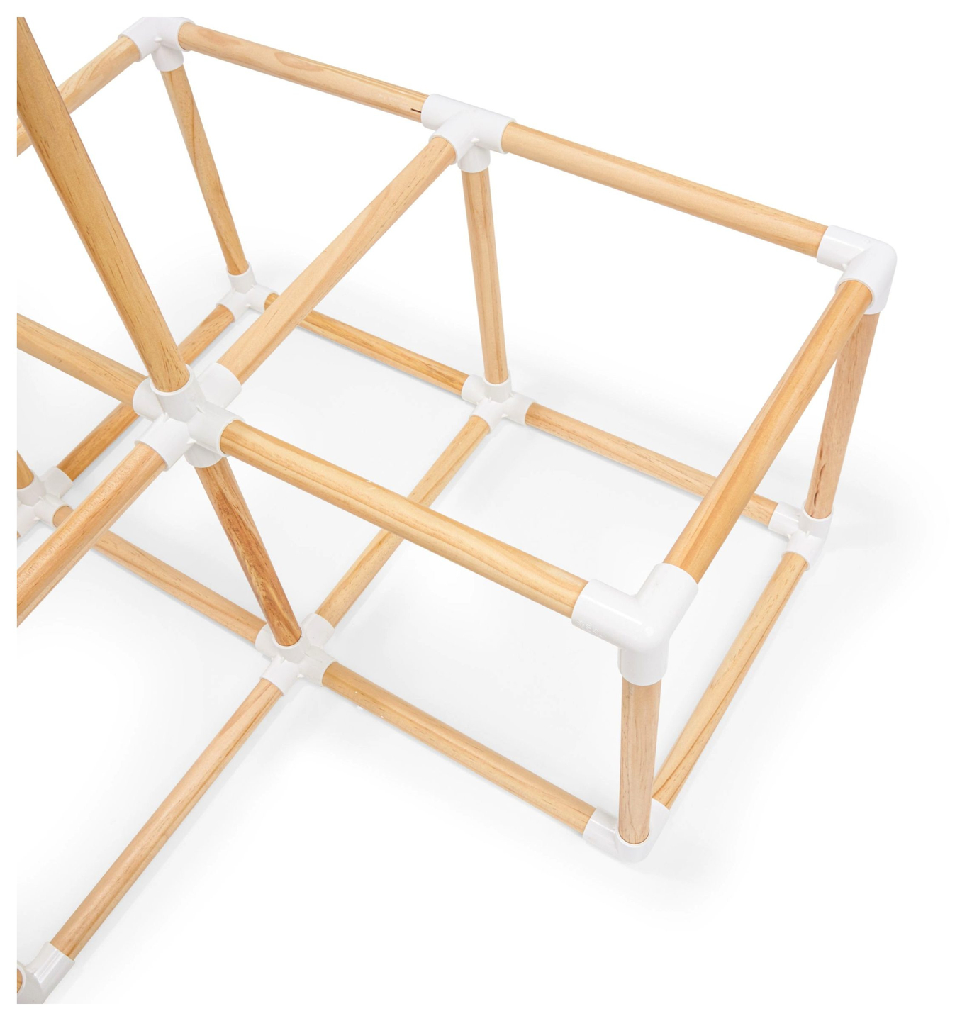 Grande playground doméstico XXL de madeira - escorregador, escada, parede de escalada, cubos de escalada