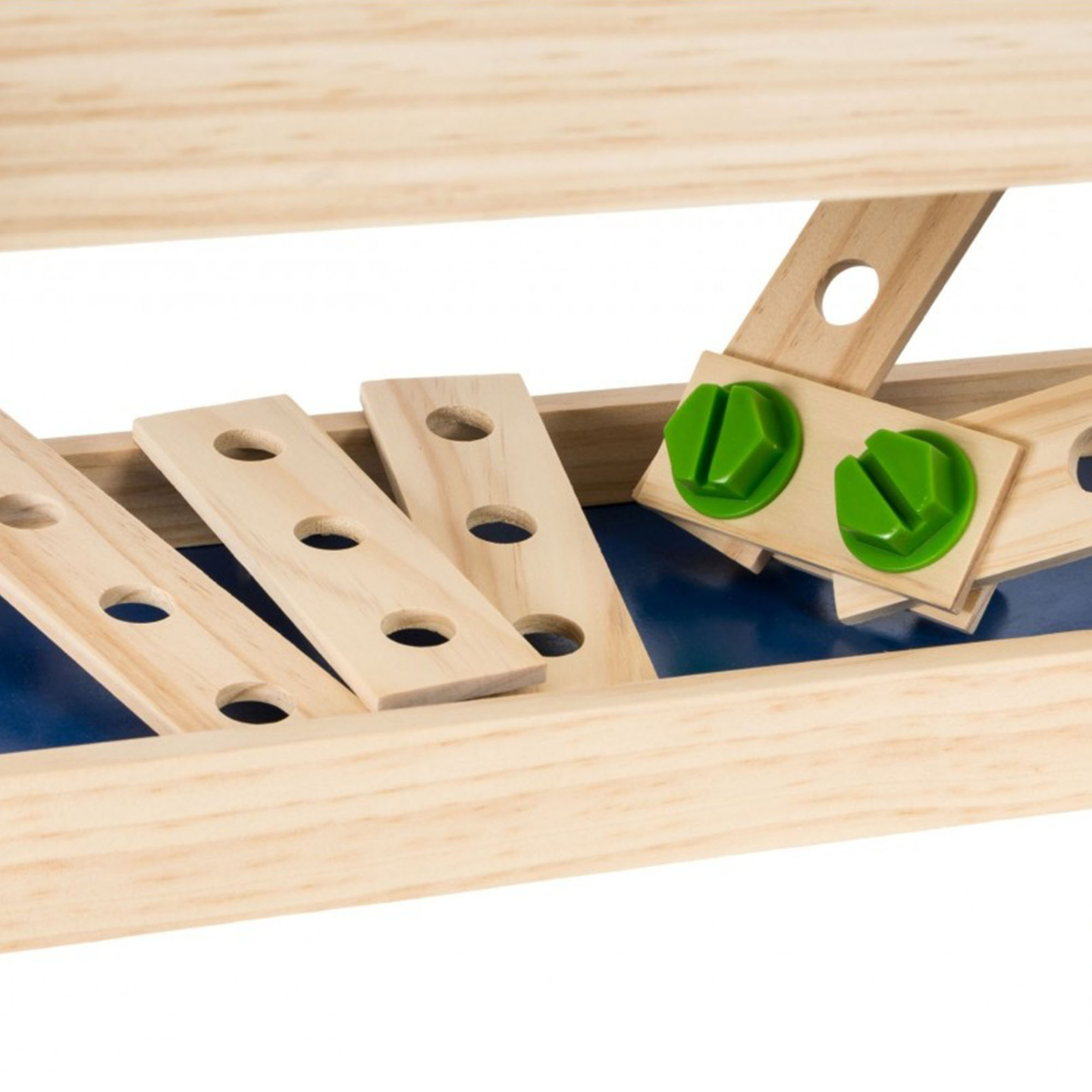 Kit DIY de madeira XXL - 75 elementos