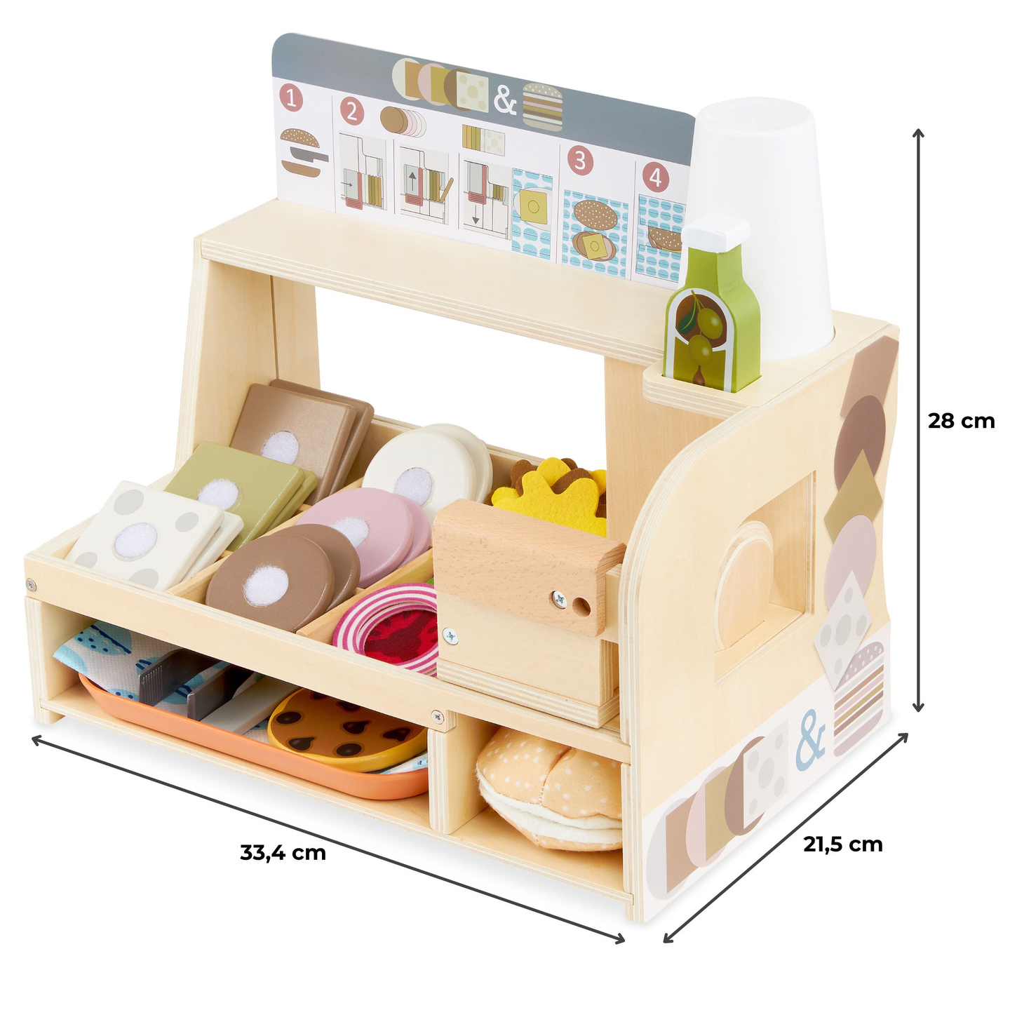 Sanduicheria de madeira - restaurante