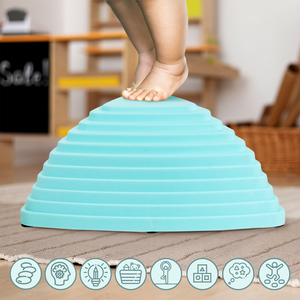 Pedras de equilíbrio coloridas - 9 peças