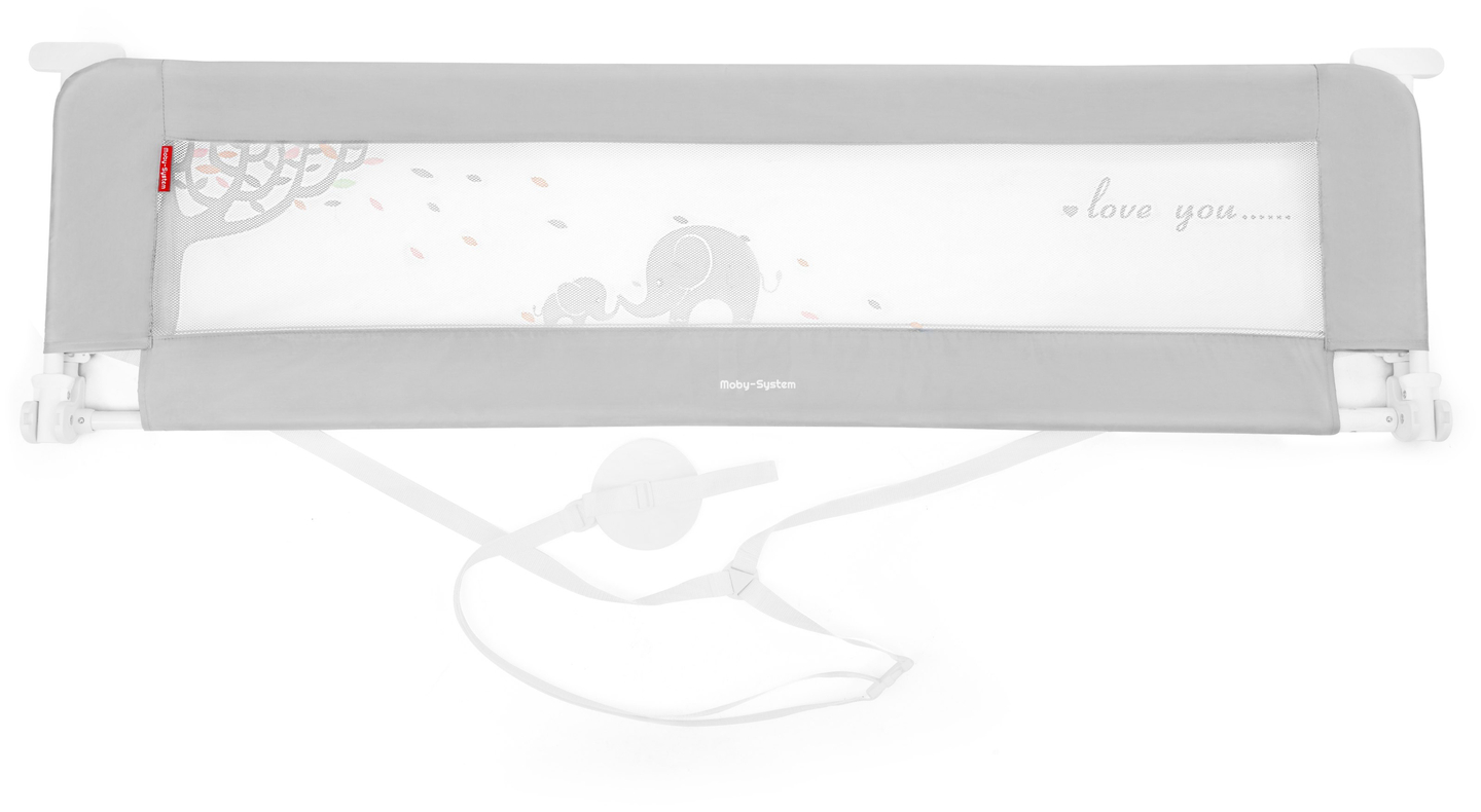 Grade protetora para cama - Grade para cama - cinza