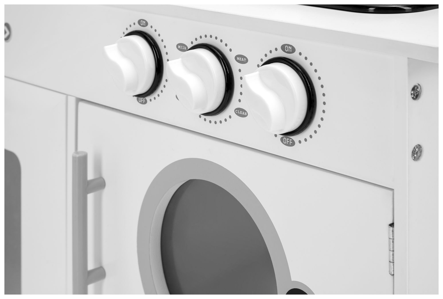 Cozinha de canto XXXL em madeira com frigorífico, forno, máquina de lavar roupa, avental e acessórios