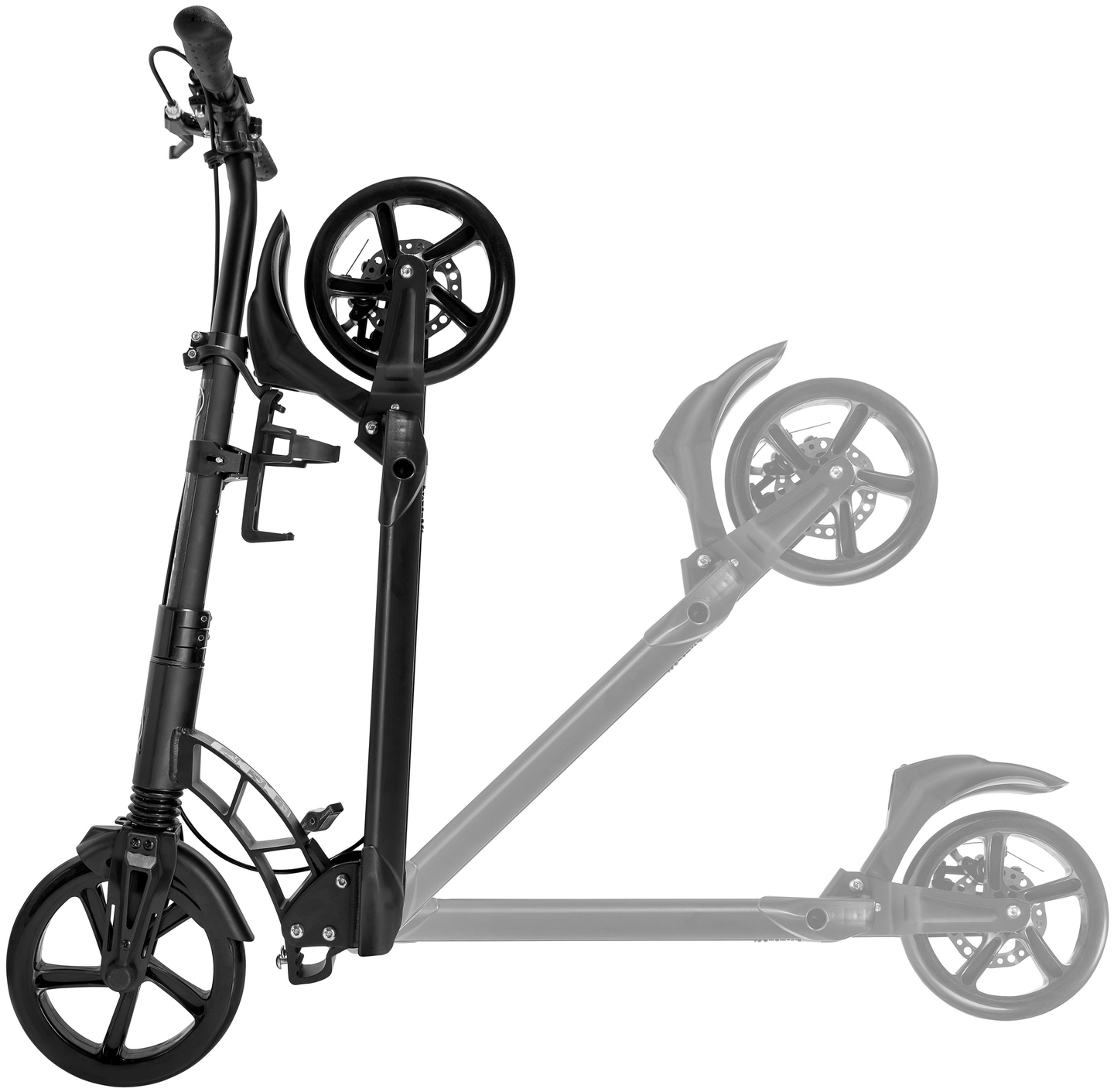Scooter adulto HyperMotion REGAMO - preto