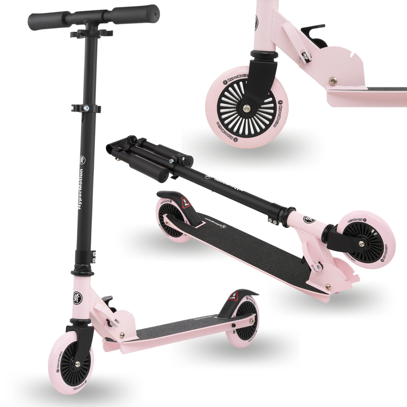 Scooter de duas rodas WILLY 3-8 anos da HyperMotion - rosa