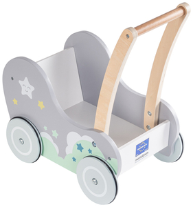 Dobranocka - carrinho de madeira, empurrador