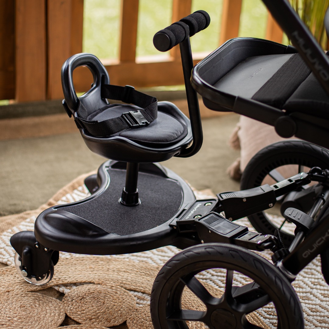 Extensão de carrinho MR BUGGY com assento - rodas LED