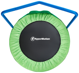 Żabka - mini trampolim para crianças - com alça - 50kg máx. - 91cm - para casa e jardim